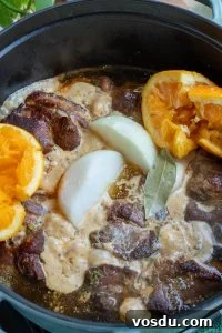 Authentic Mexican Carnitas: Slow-Cooked Pork Confit Recipe 17 Adding aromatics