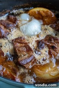 Authentic Mexican Carnitas: Slow-Cooked Pork Confit Recipe 18 Adding coke