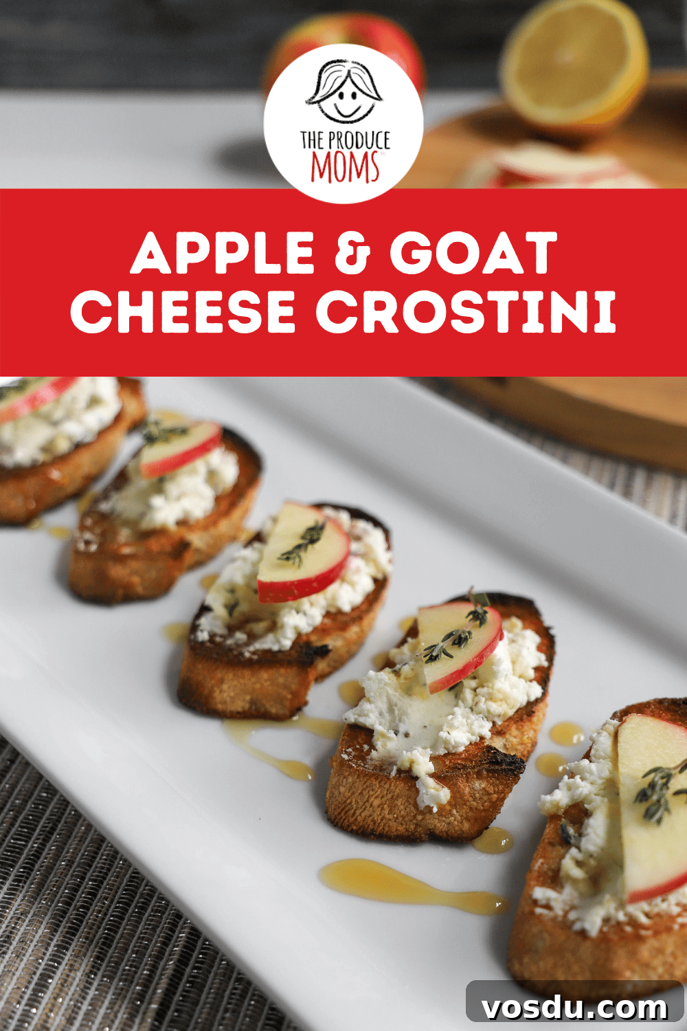 Apple and Goat Cheese Crostini Apple and Goat Cheese Crostini