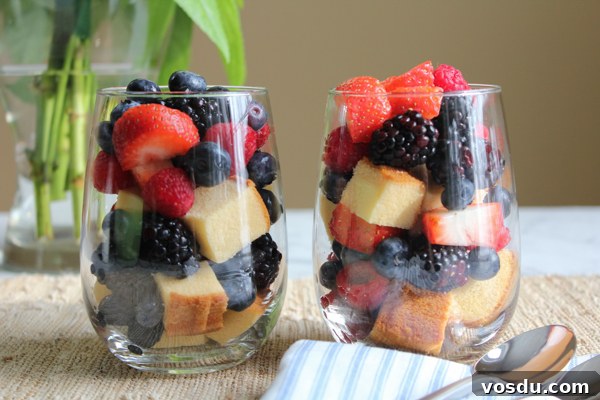 Fresh Berry Parfait with Silky Crème Anglaise 7 Parfaits_pre_Creme-Anglaise