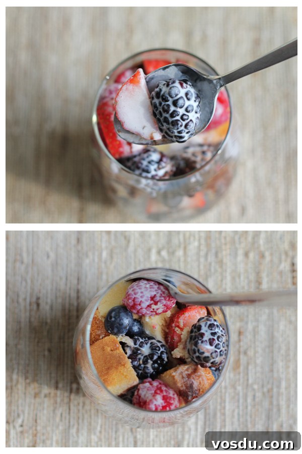 Fresh Berry Parfait with Silky Crème Anglaise 9 Parfait_Bite