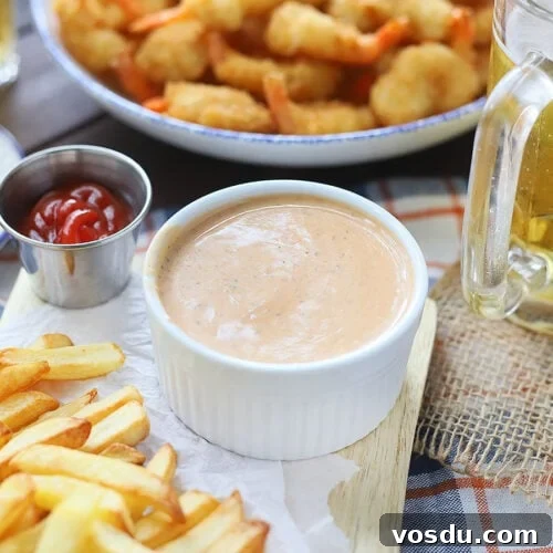 White condiment bowl of Mississippi comeback sauce