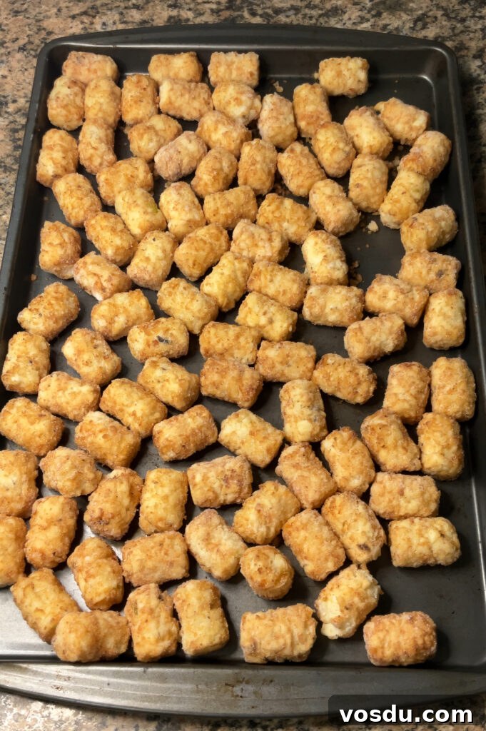 Cheesy Pizza Tater Tot Casserole Recipe for Family Meals 4 tater tots