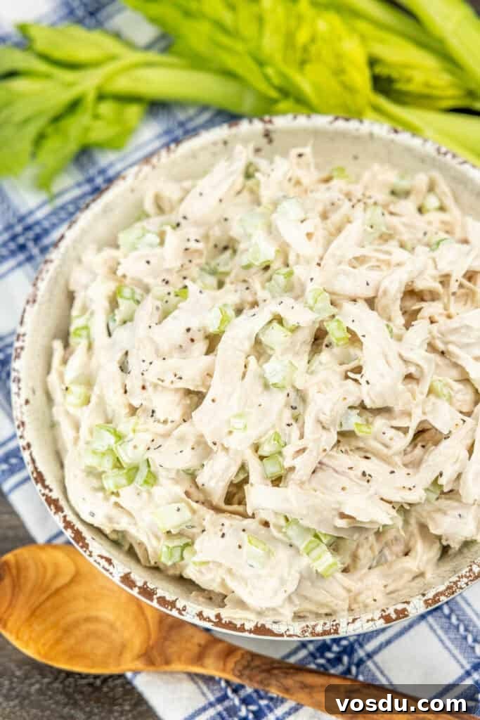 Classic Homemade Chicken Salad Recipe for Fresh Lunchs 3 bowl of chicken salad