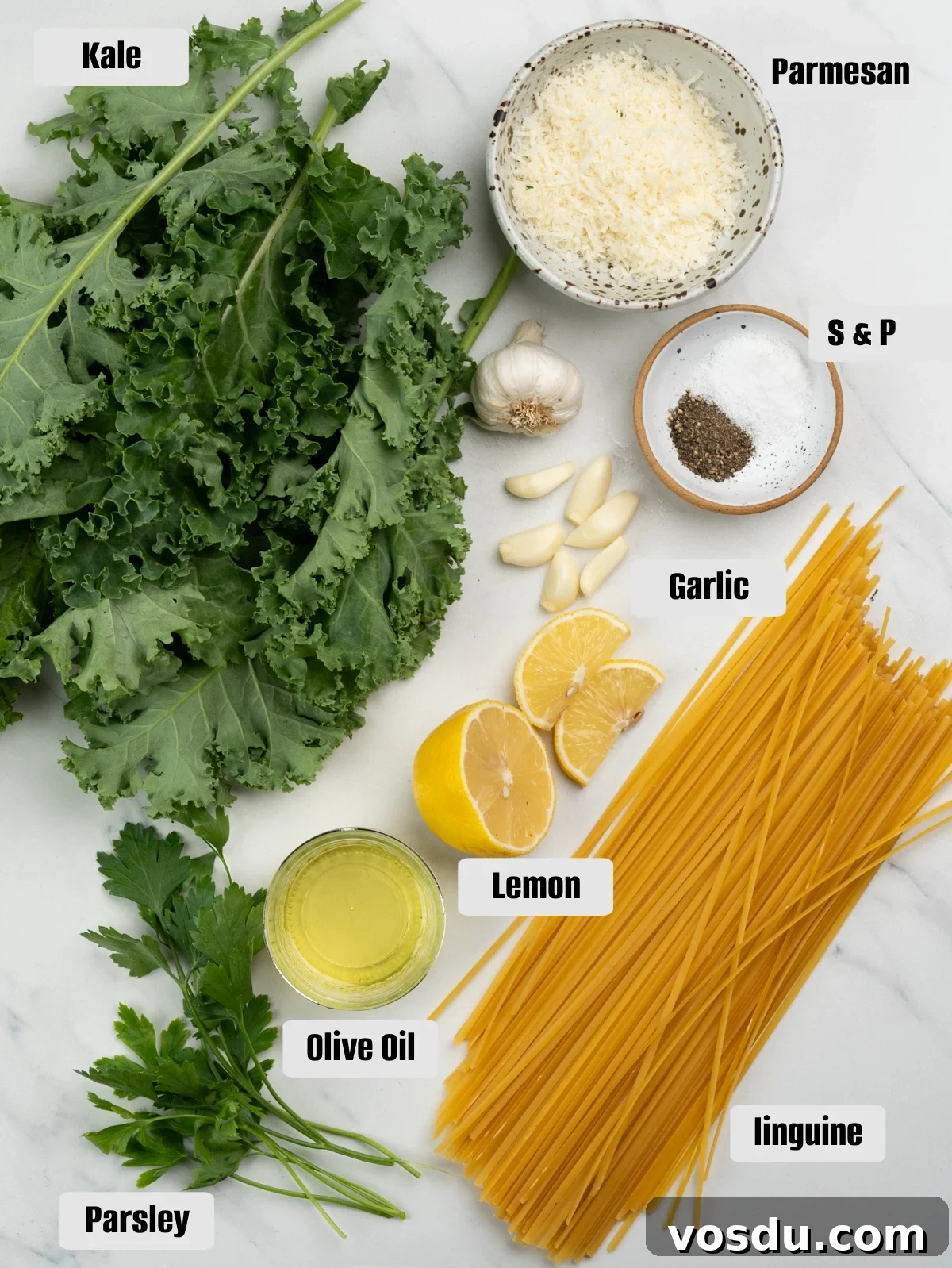 Zesty Lemon Kale Pasta Recipe for Light Weeknight Dinners 4 Ingredients for Kale pasta