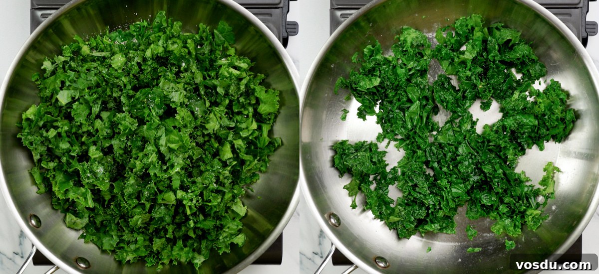 Zesty Lemon Kale Pasta Recipe for Light Weeknight Dinners 5 Saute Kale