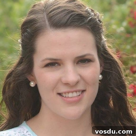 Cranberry Chicken Salad with Toasted Pecans and Citrus Vinaigrette 14 Sara Looking into camera.