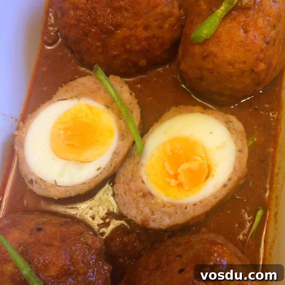 Nargisi Kofta Recipe: Classic Mughlai Egg-Stuffed Meatballs 2 Nargisi Kofta - Pakistani Chicken Scotch Egg Curry