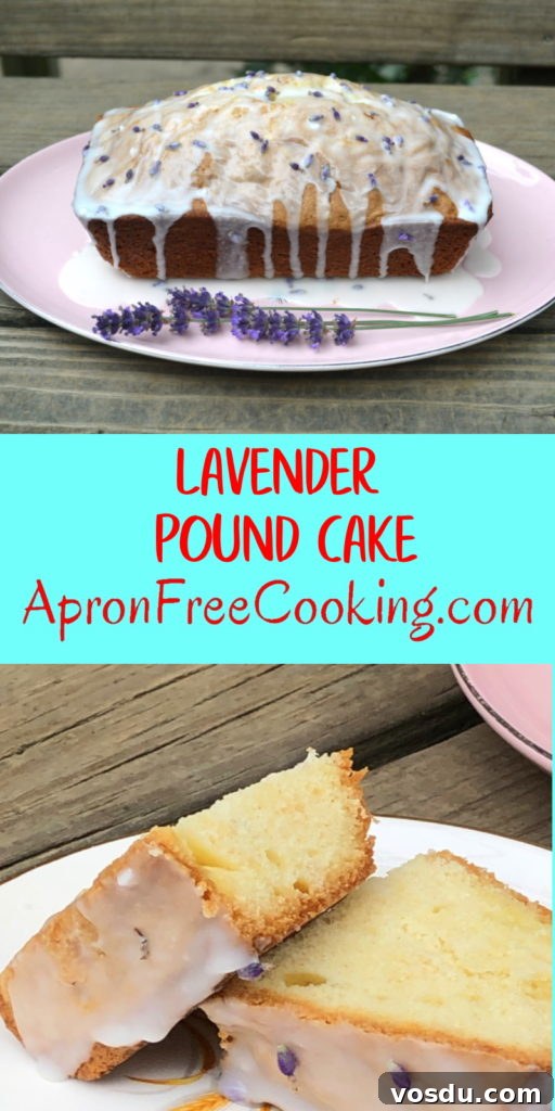 Lavender Pound Cake Pin