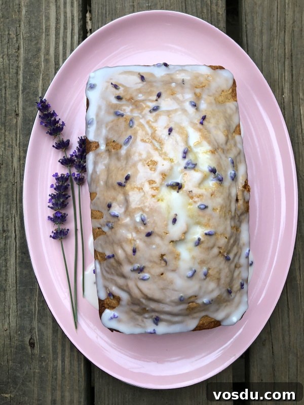 lavender pound cake