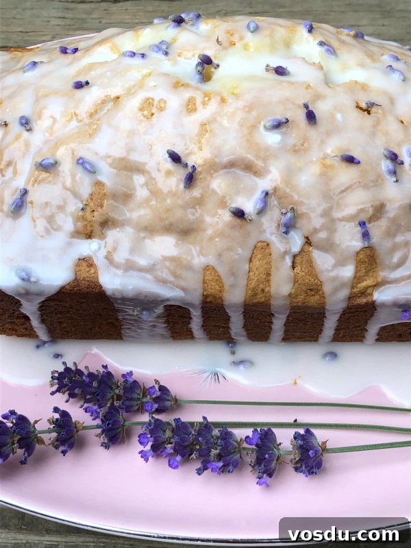 Lavender Pound Cake
