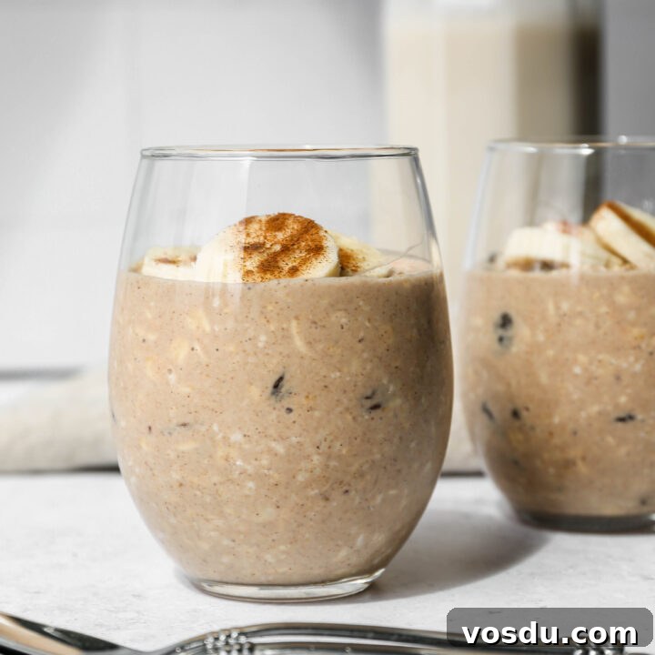 Gluten Free Oatmeal Raisin Overnight Oats