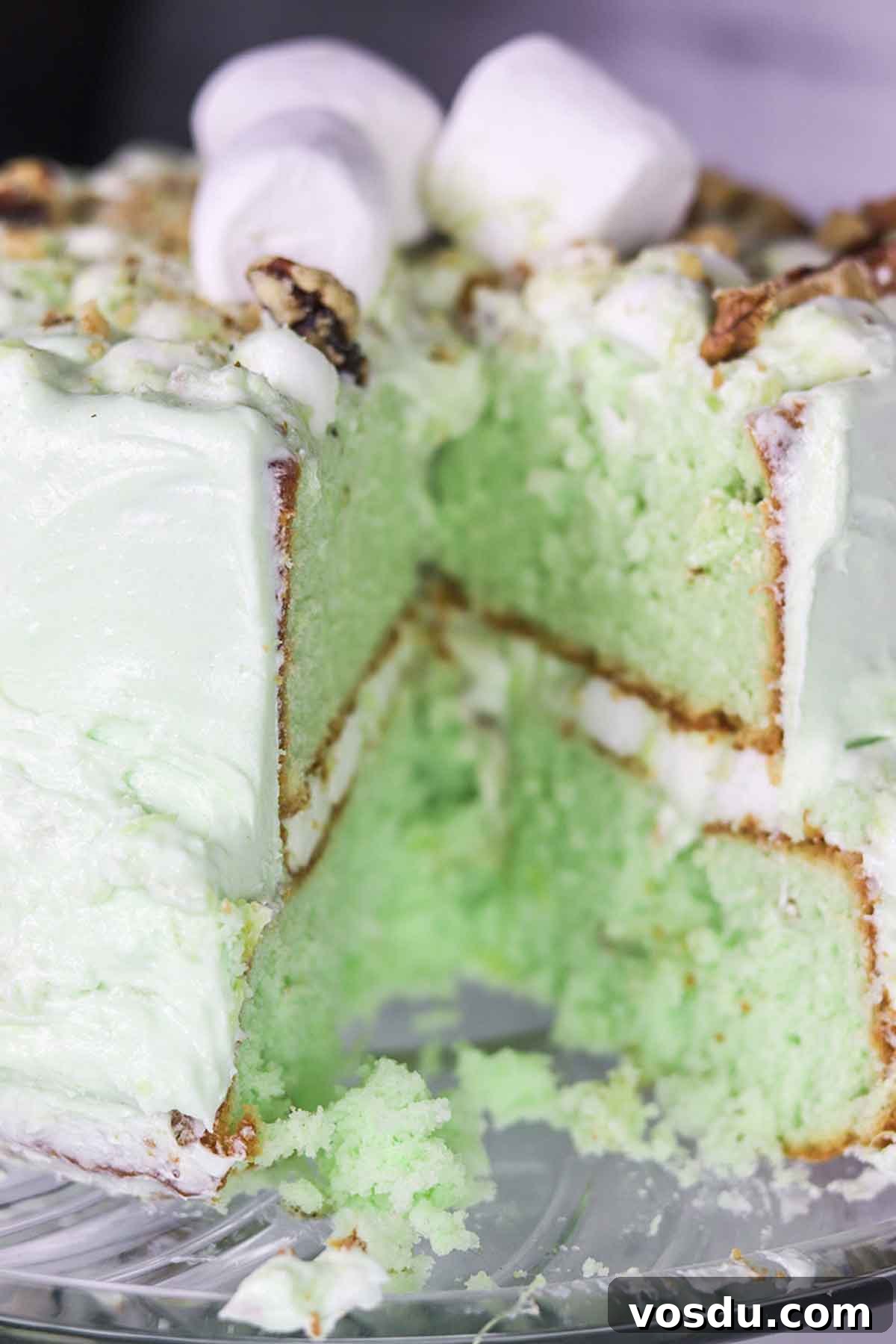 Pineapple Pistachio Marshmallow Cream Cake Watergate Salad Cake