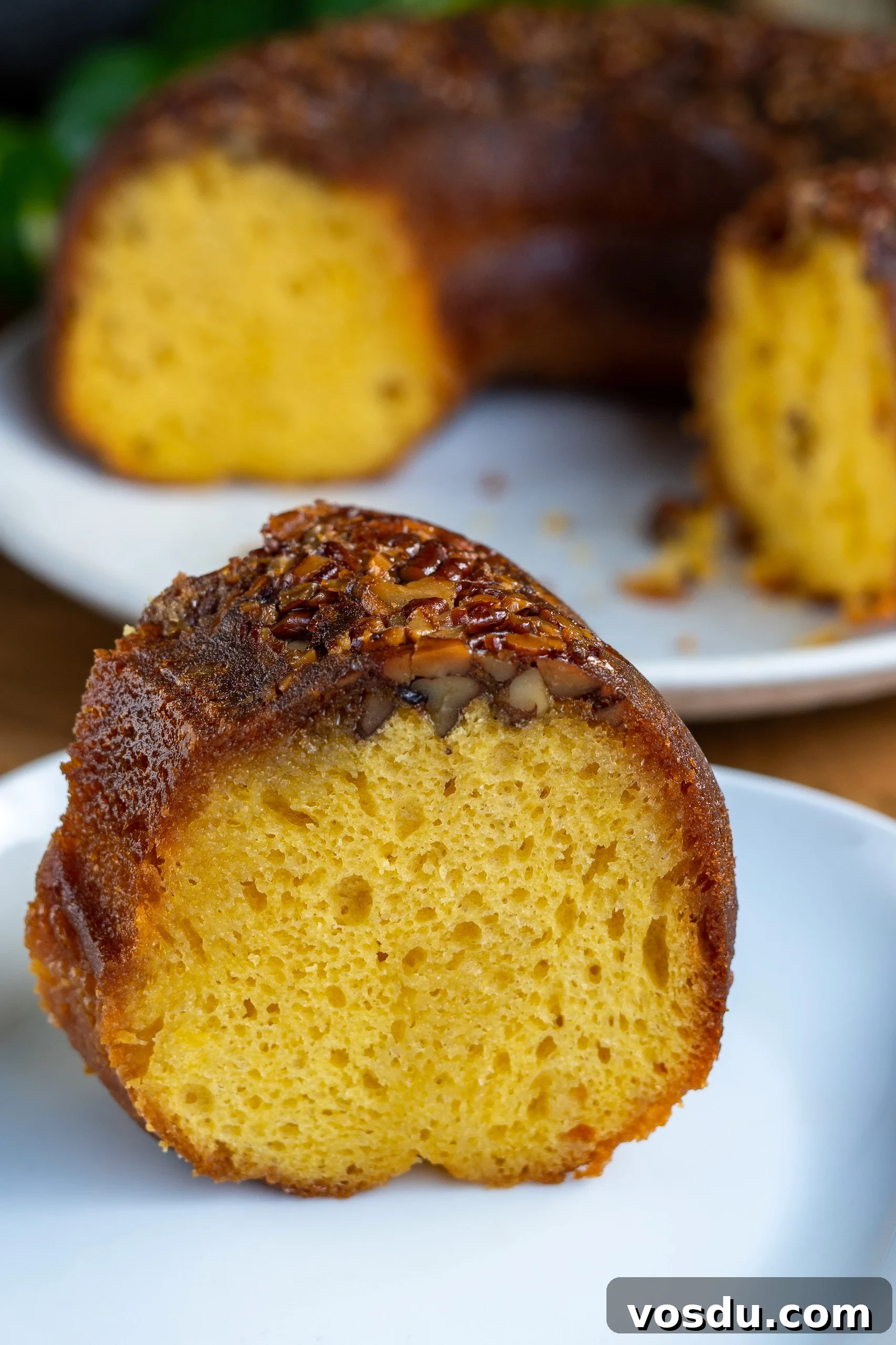 Bundt pan ready for batter